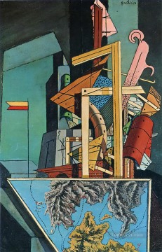 部門の憂鬱 1916年 ジョルジョ・デ・キリコ 形而上学的シュルレアリスム Oil Paintings